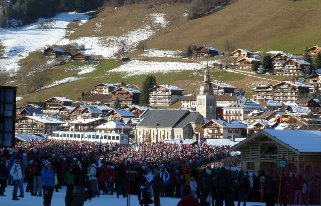 le grand bornand ski fond_village