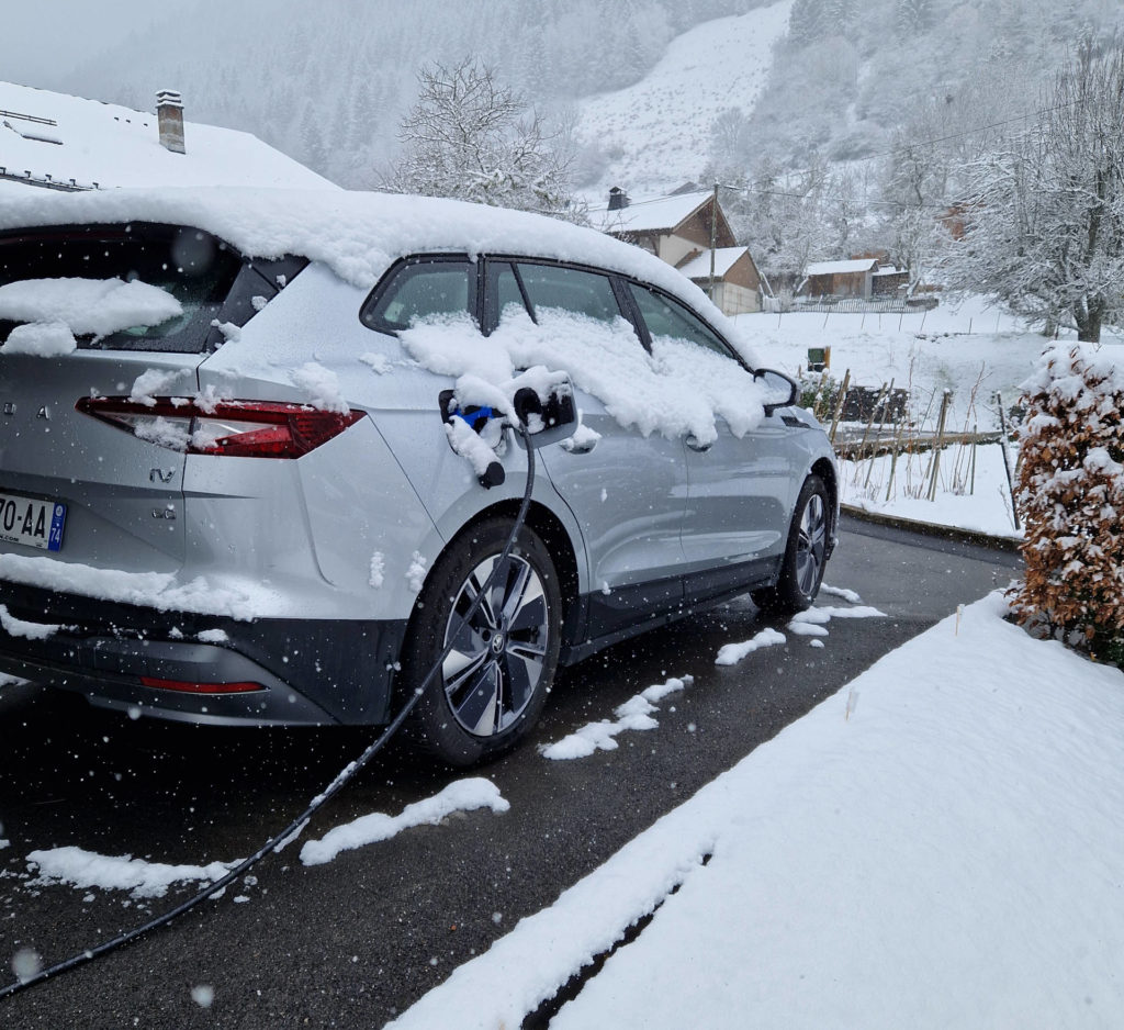 EV charging in the Alps