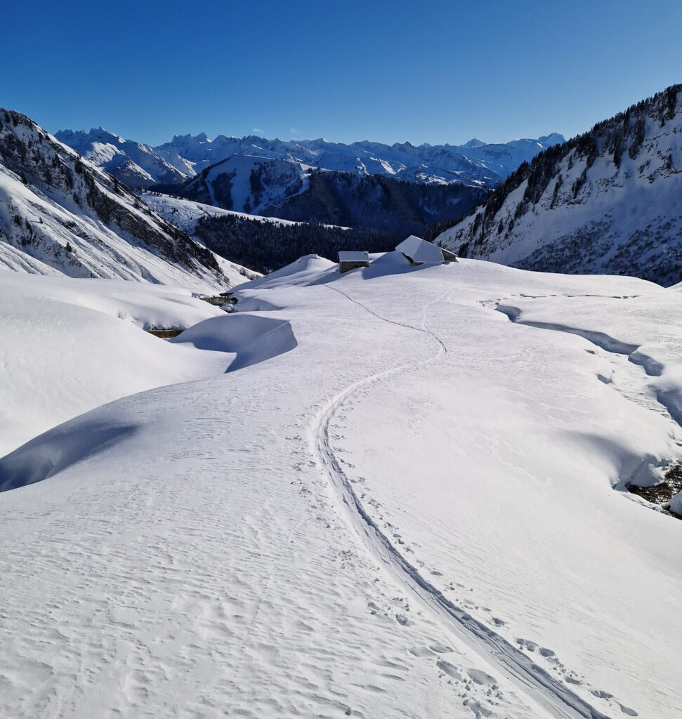 La liaison aventureuse entre La Grande Terche et Mont Chery